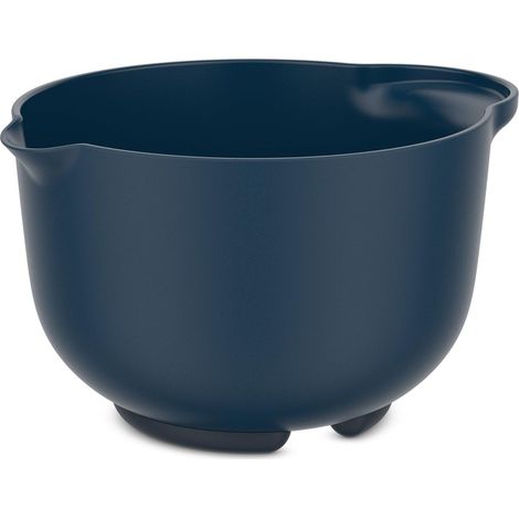 Bol de Préparation, Base Antidérapante, Résiste au Micro-Ondes et au Lave-Vaisselle, Bol, Matériau Résistance aux Chocs Supporte Jusqu'À 110°C, 1500 ml, Navy (1/5)