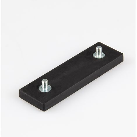 Magna-C Gummiertes Magnetsystem 75x22,5x6mm Gewindezapfen (1/3)