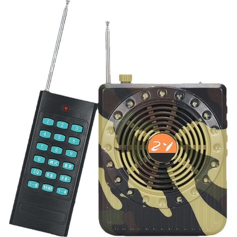 Amplificateur haute puissance avec télécommande, modulation de fréquence USB TF, enceinte Bluetooth sans fil.