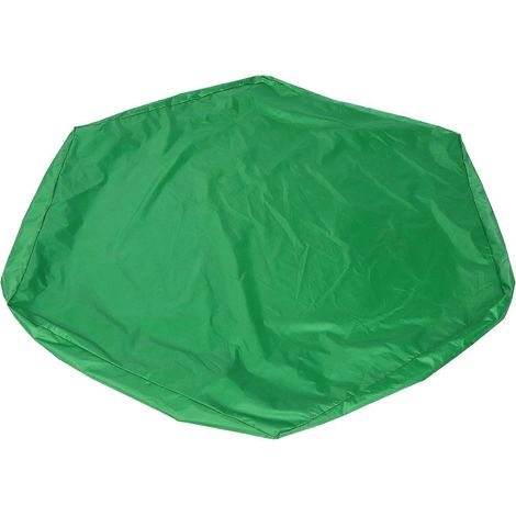 Bâche hexagonale pour bac à sable, imperméable et munie d'un cordon de serrage, idéale pour les jouets de sable et le jardin extérieur. (1/4)