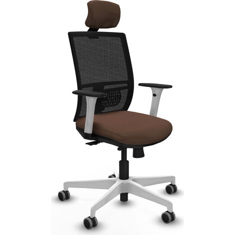 Bürostuhl piqueras y crespo Yunquera weiß Schaumstoff hohe Dichte (1/2)