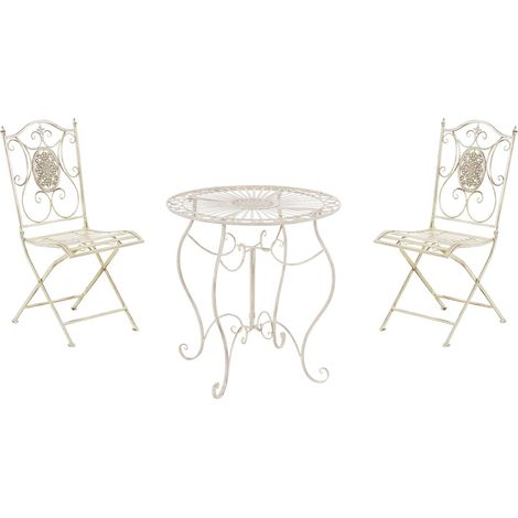 Set Mobili da Giardino Aldeano crema antica (1/5)