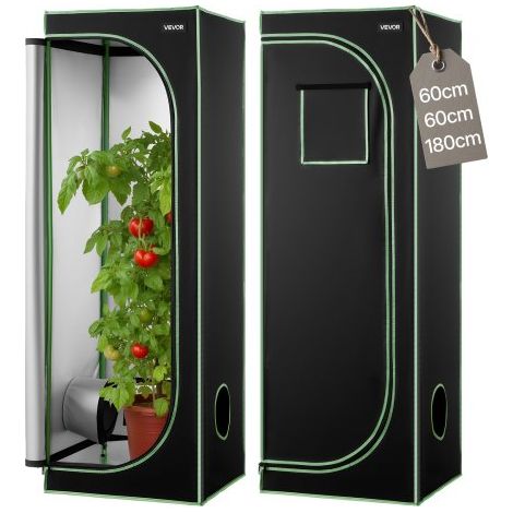 Chambre de Culture - 60 x 60 x 180 cm Tente de Culture Plantes (1/5)