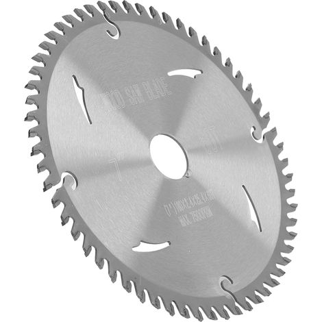 Kreissägeblatt aus Hartmetall, 7x60T, Trennscheibe für Holzbearbeitung, Silber (1/5)