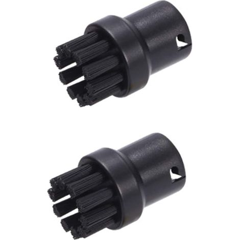 Cepillo de limpieza a vapor compatible con Karcher SC1 SC2 SC3 SC4 SC5 SC7 2.863-058, accesorio redondo de repuesto para eliminación de polvo en el hogar.