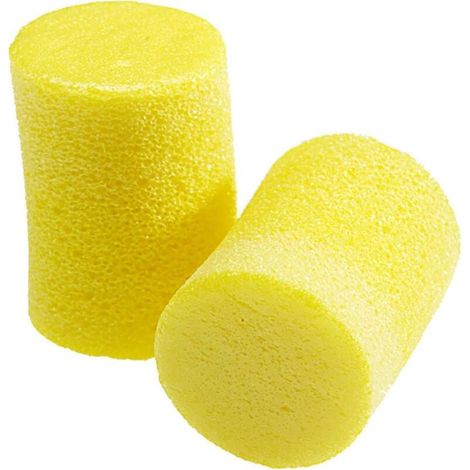 50 paires de bouchons d\'oreilles cylindriques 312-1201, bouchons d\'oreilles anti-bruit professionnels, adaptés pour dormir (1/4)