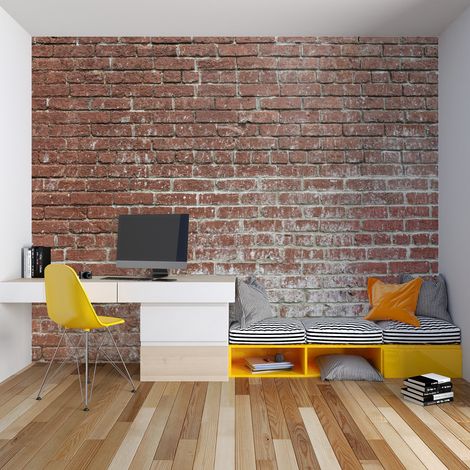 Papier peint brique chambre ado 1 - 150 x 250 cm (1/2)