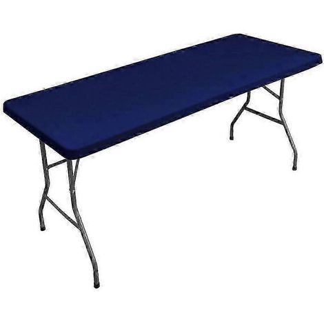 Bestseller: Waschbare, faltbare Picknicktischabdeckung für rechteckige Tische, blau (1/5)