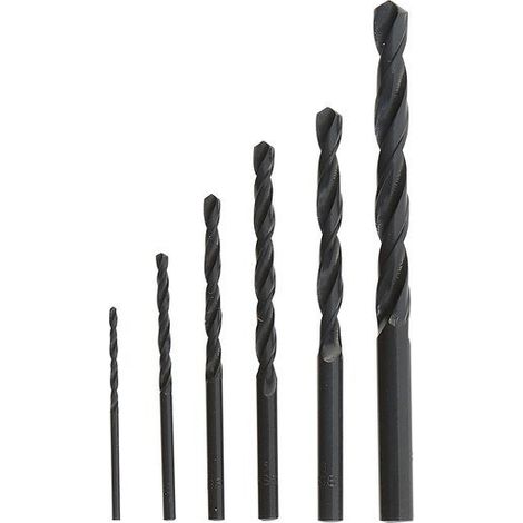 Coffret de 6 forêts métal, diam. 2 à 8 mm, 1er prix