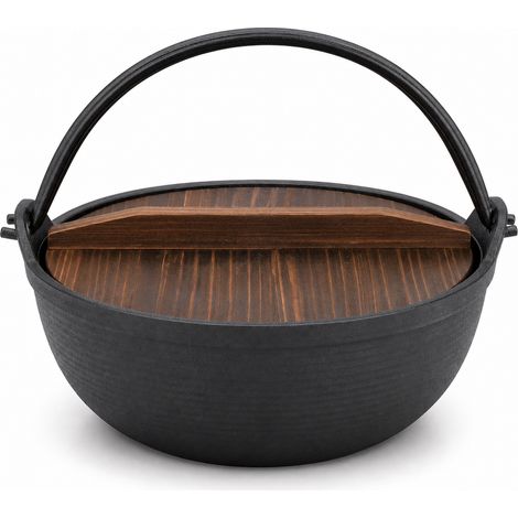 Pentola olandese in ghisa 27 cm per campeggio cucina esterna (1/5)