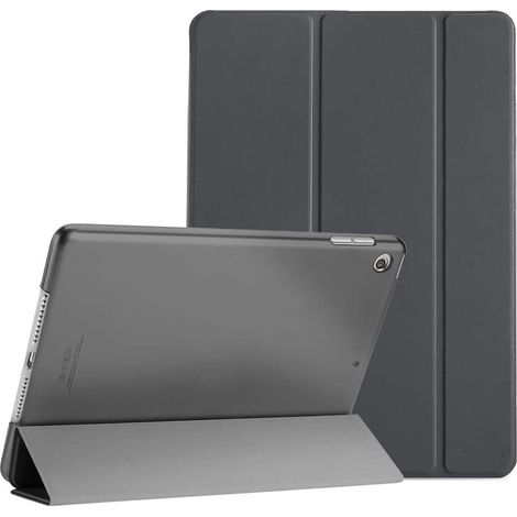 Coque iPad 10.2 rigide et fine, compatible iPad 9e génération 2021/8e génération 2020/7e génération 2019, avec support intégré (1/4)