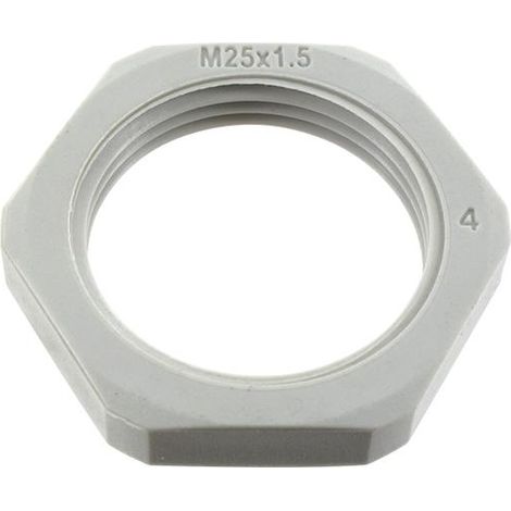 Ecrou Polyamide gris ISO 40 BLM 102402