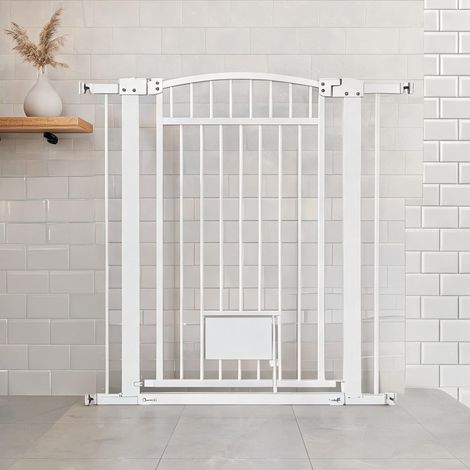 Barrière pour animaux réglable de 25 à 60 cm 104 x 5 x 106 cm (1/5)