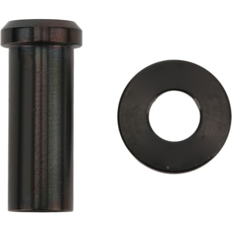 Convient aux écrous de frein de vélo de type C M6x20 mm en alliage de titane noir antirouille avec rondelles, accessoires de vélo (1/5)