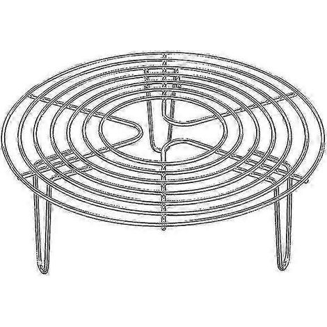 Support de panier vapeur haut, panier vapeur multifonctionnel robuste en acier inoxydable pour autocuiseur (1/5)