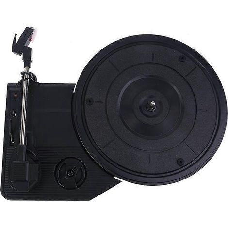 Plateau tournant avec bras de lecture automatique, accessoires pour tourne-disques vinyle et gramophone. (1/5)