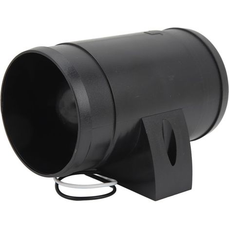 Jeffergarden Ventilateur de conduit en ligne de Ventilation de 3 pouces, 12V, 5 pales, débit d'air élevé, fonctionnement silencieux, ventilateur d'extraction pour camping-car, bateau, Yacht (1/4)