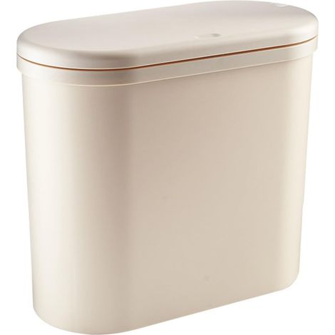 de 10 L avec couvercle élastique en PP ABS Poubelle simple (1/5)
