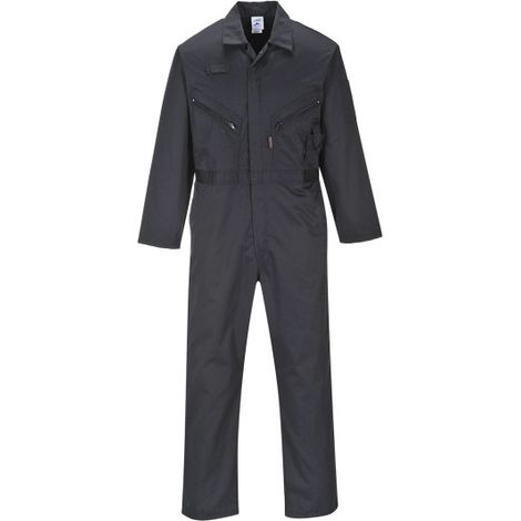 Mono Liverpool con cremallera, multiuso Regular PORTWEST C813 L Azul marino Altos