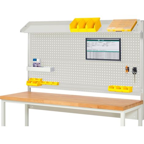 Rau System-Aufbau Komplettset 02, für Produktbreite 2000 mm, RAL7035/RAL7035 (1/2)