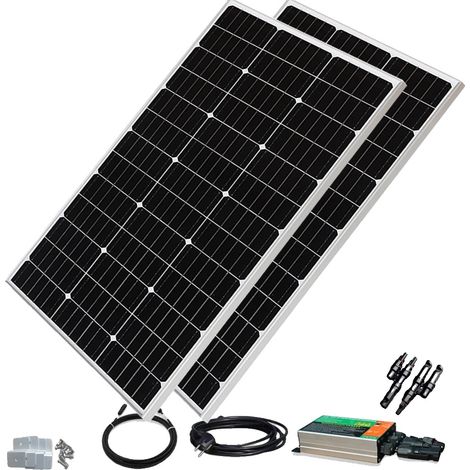 Système de Panneaux Solaires, Haute Efficacité, Design Durable, 220v 230v 300W (1/2)