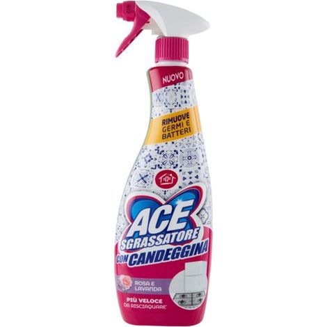 ACE SGRASSATORE CON CANDEGGINA ROSA E LAVANDA 600 ML (1/4)