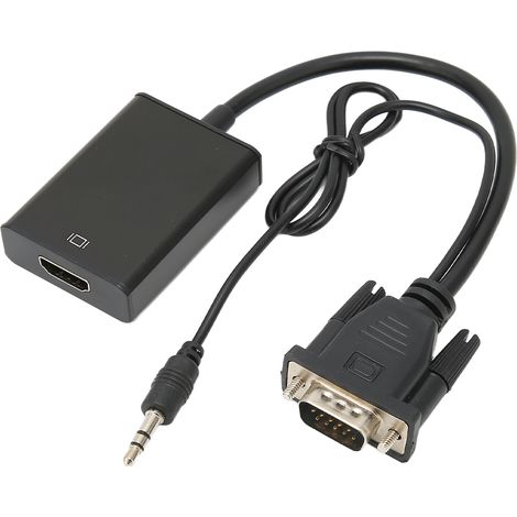 VGA-zu-HDMI-Konverter, Computer-zu-TV-Adapterkabel-Konverter (1/5)