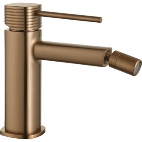 IMEX BDF065-2ORC FIRENZE-SASSARI Monomando Bidé Oro Rosa Cepillado - ref: BDF065-2ORC (1/2)