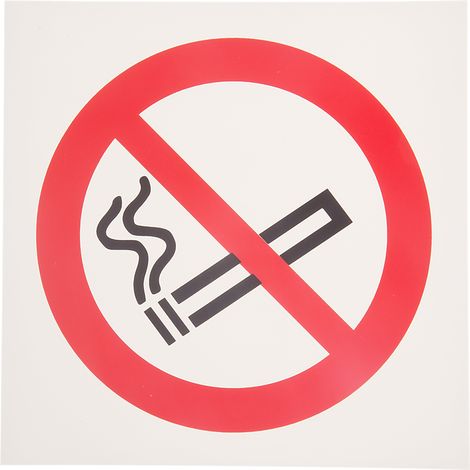 Panneau interdiction, avec pictogramme : Défense de fumer ( Prix pour 1 )