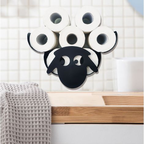Lustiger Taschentuchhalter in Schafform, dekorativer Taschentuchhalter, witziger Toilettenpapier-Organizer in Tierform, Wanddekoration. (1/3)