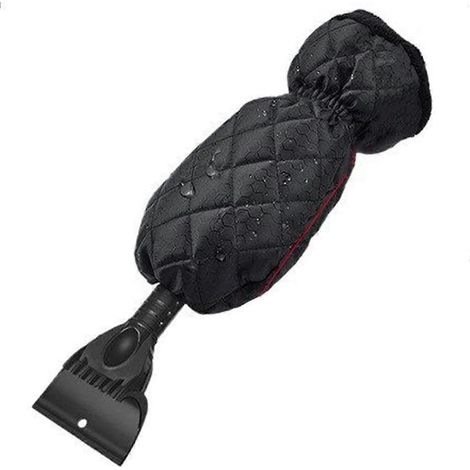 Pelle à neige télescopique multifonctionnelle avec gants (noire) (1/4)