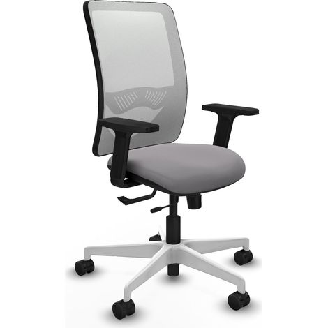Silla de oficina piqueras y crespo Zulema cuero gris ruedas 65 mm (1/2)