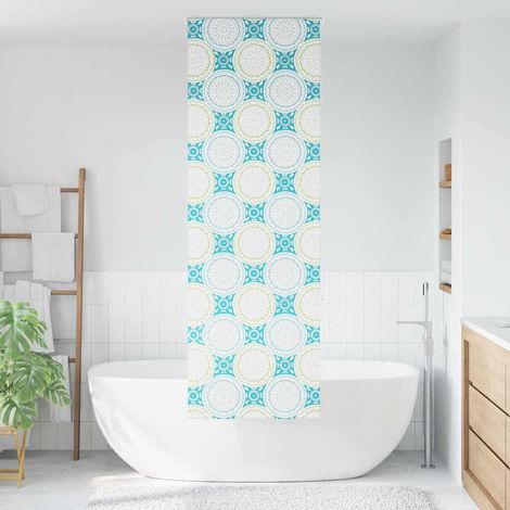 Store enrouleur de douche 60x240 cm largeur du tissu 56 cm