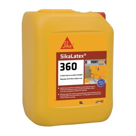 Sika Sikalatex primaire d'adhérence et émulsion pour mortier 5L