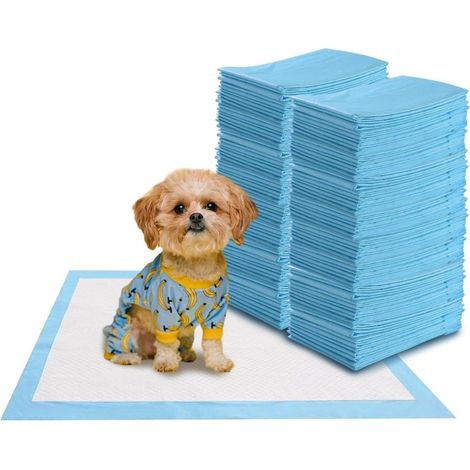 Confezione da 100 assorbenti per addestramento per cani con assorbenti per cuccioli a prova di perdite a 5 strati 60 x 60 cm 88305328 88305328 88305328 88305328 88305328 88305328 88305328 88305328 883 (1/5)