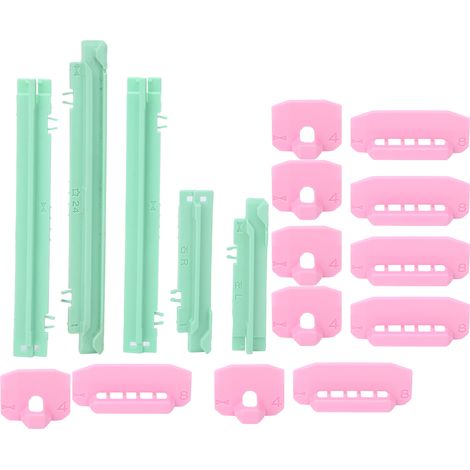 17 pièces Motif Came L Pièces Détachées pour Machine à Tricoter Brother Accessoires KH860 KH871 KH891 KH894 (1/5)