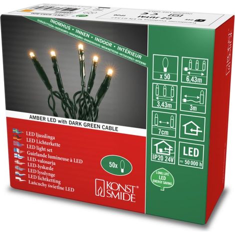 Guirlande Lumineuse à Micro LED, Plastique, 3 W, Or, (1/3)