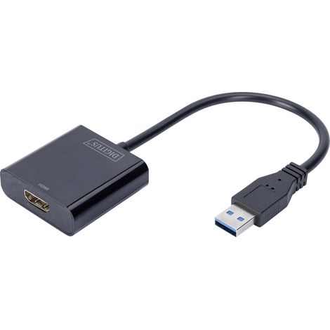 digitus DA70841 Adaptateur USB 3.0 vers HDMI Noir (1/5)
