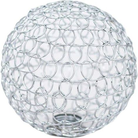 Abat-jour globe classique pour plafonnier, lustre creux, suspension en métal pour table,salle,lampadaire, lampe suspendue (10 cm) (1/5)