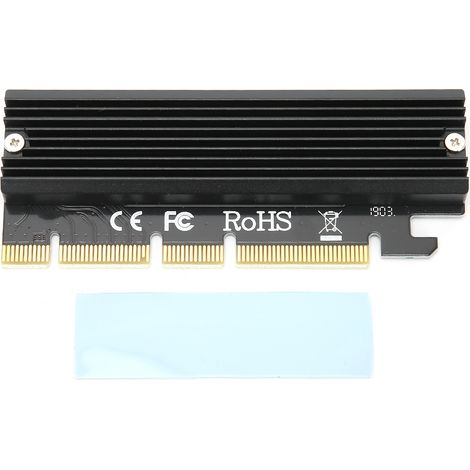 PCIe 3.0 zu M.2 NVMe Adapterkarte, kompatibel mit 1x/4x/8x/16x NGFF SSDs (1/5)