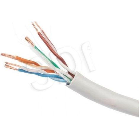 Cable UTP Cat5e Gembird de 100 m, gris, para redes 10/100/1000Base-T(X) (1/2)