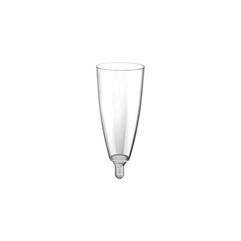 Brevetti WAF Flute Glass 10 Cl Plastica Trasparente 20 Pz (1/2)