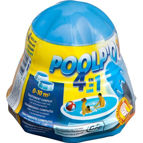 Behandlung für abnehmbare Pools Poolp'o 0 - 10 m, 250 g (1/5)