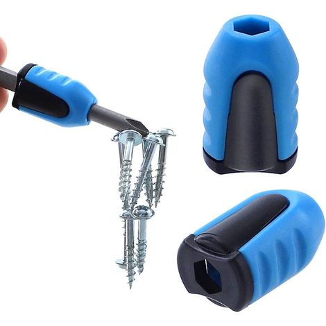 Bague magnétique pour embouts de tournevis détachables - 3 embouts magnétiques universels pour embouts de tournevis (1/5)