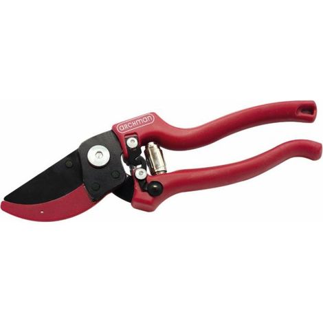 Sécateur professionnel de taille lame téflon enclume courbe L 210 mm coupe Ø 25 mm (1/3)
