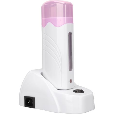 Chauffe-Cire Électrique Portable pour Salon, Appareil de Cire Chaude avec Thermostat et Prise Européenne 220V (1/5)