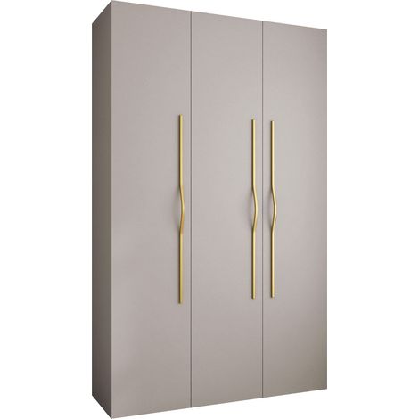 Armoire Hartford 563, Cachemire, 246x150x42cm, Portes d'armoire: Avec des charnières, Nombre d'étagères: 7