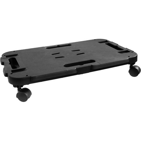 Chariot de transport, polypropylène noir, 200 kg (1/5)