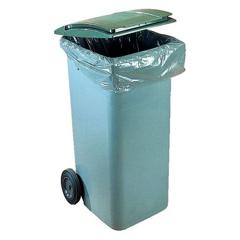 Housse de protection 340-360 litres pour conteneurs - paquet de 100 - Maxiburo