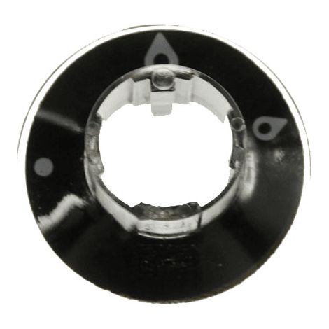 DISQUE TABLE GAZ NOIR POUR CUISINIERE ARISTON - C00039165 (1/2)